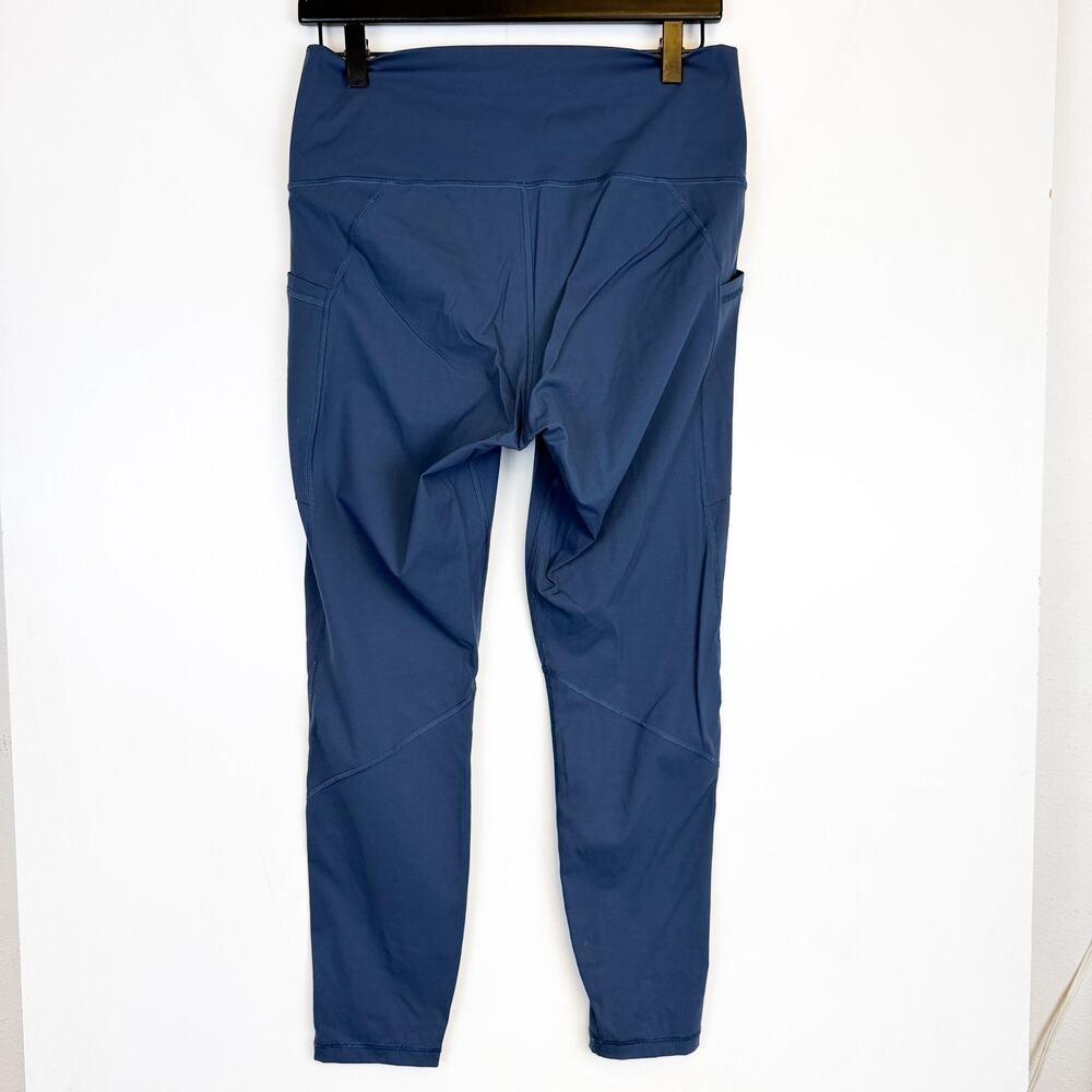 Everlane Perform Leggings w Pockets Blue 25” Womens - L - Picture 3 of 7